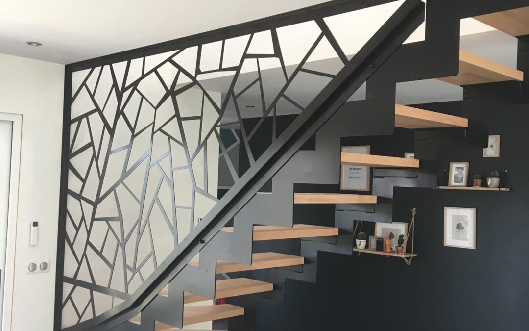 Faites réaliser votre escalier métallique à Pont-à-Mousson par Métal Art Fermetures !